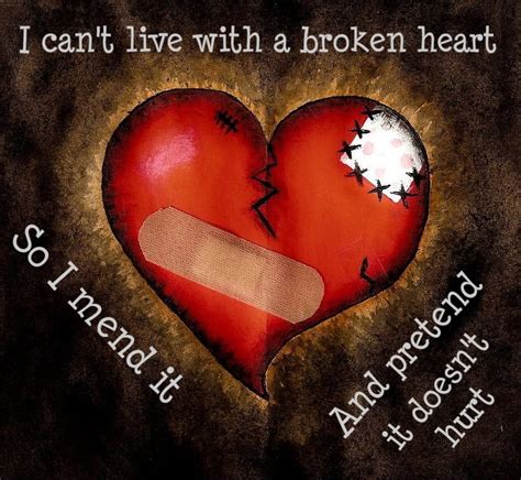 how do i mend a broken heart
